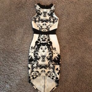 Black and white dress
